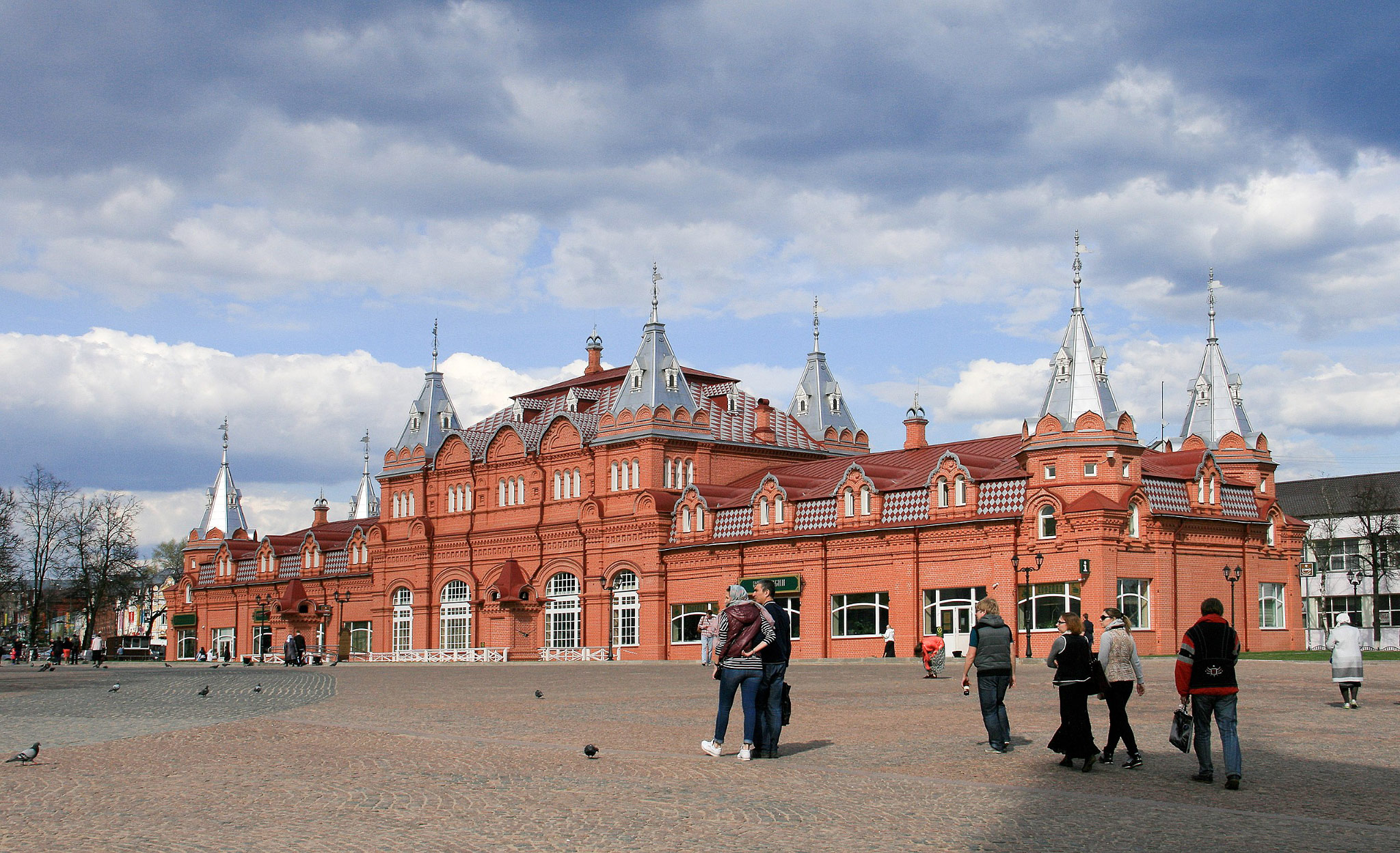Торговые ряды, Сергиев Посад (Trade Rows, Sergiyev Posad)